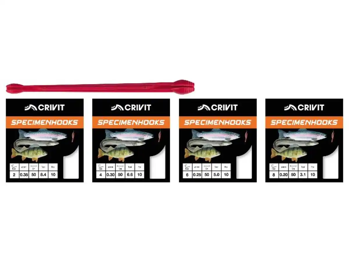 Bild 3 von CRIVIT Vorfachhaken-Set / Heringspaternoster-Set / Raubfisch-Stahlvorfach-Set