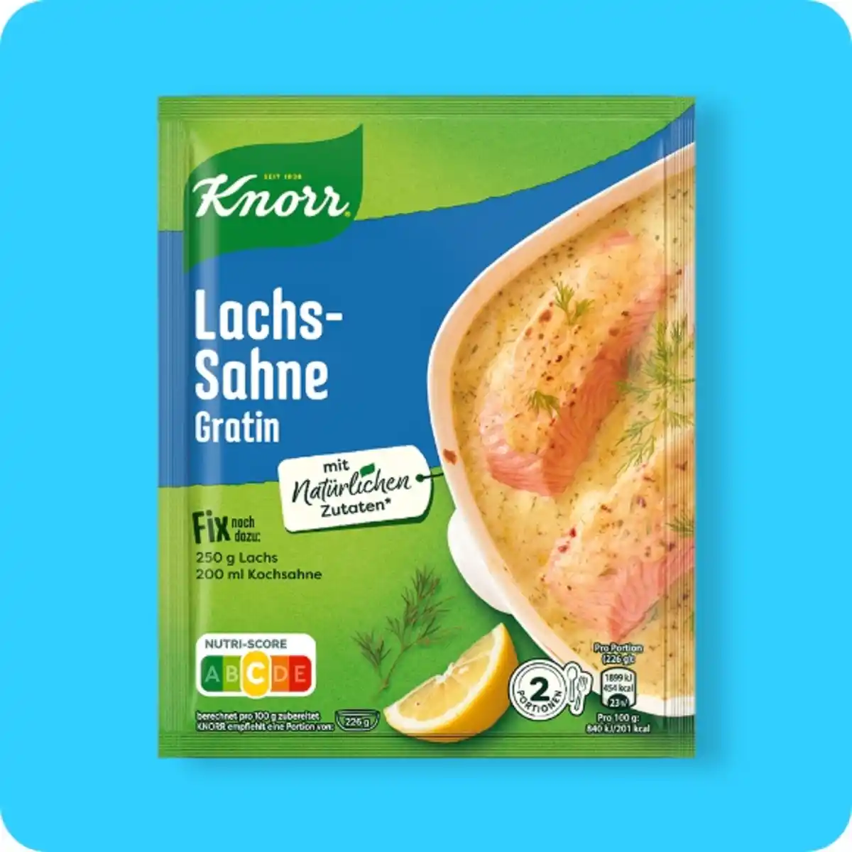 Bild 1 von KNORR®  Fix, Lachs-Sahne-Gratin