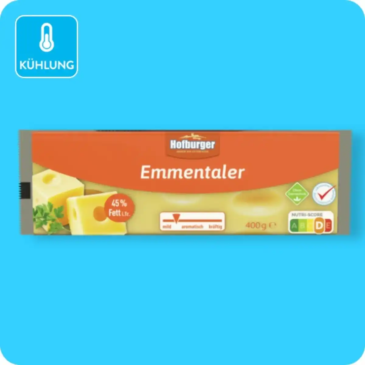 Bild 1 von HOFBURGER Emmentaler, Am Stück