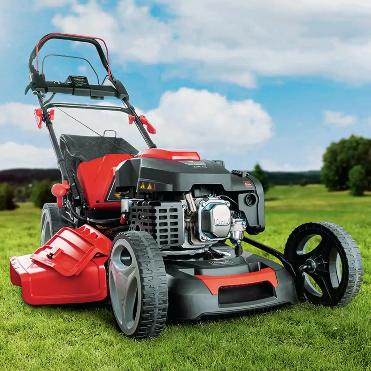 Bild 1 von Scheppach Elektro-Start Benzin-Rasenmäher