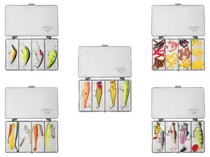 CRIVIT Angelköder-Set in Aufbewahrngs-Box,  90 mm