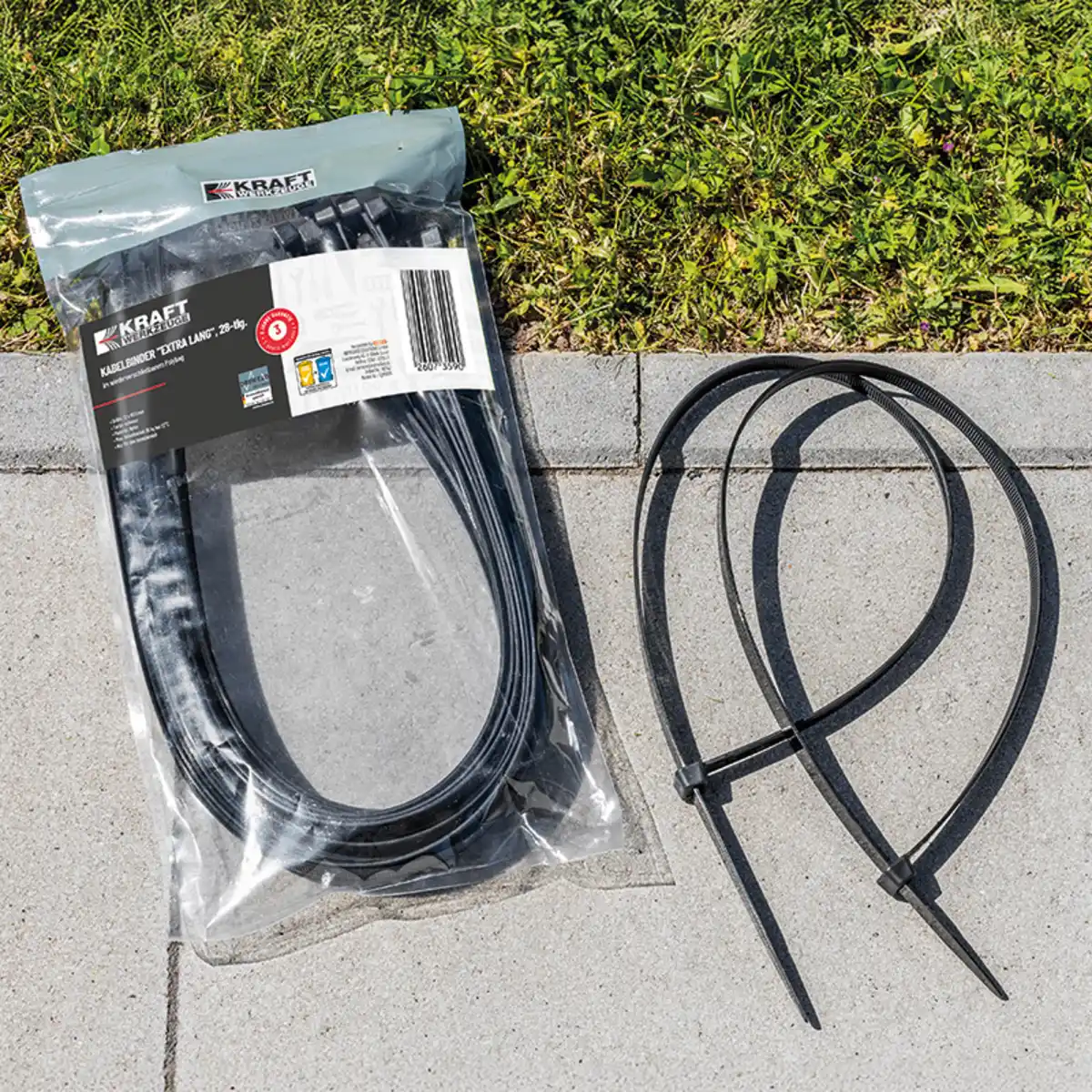 Bild 1 von Kraft Werkzeuge Spezial-Kabelbinder Extra lang