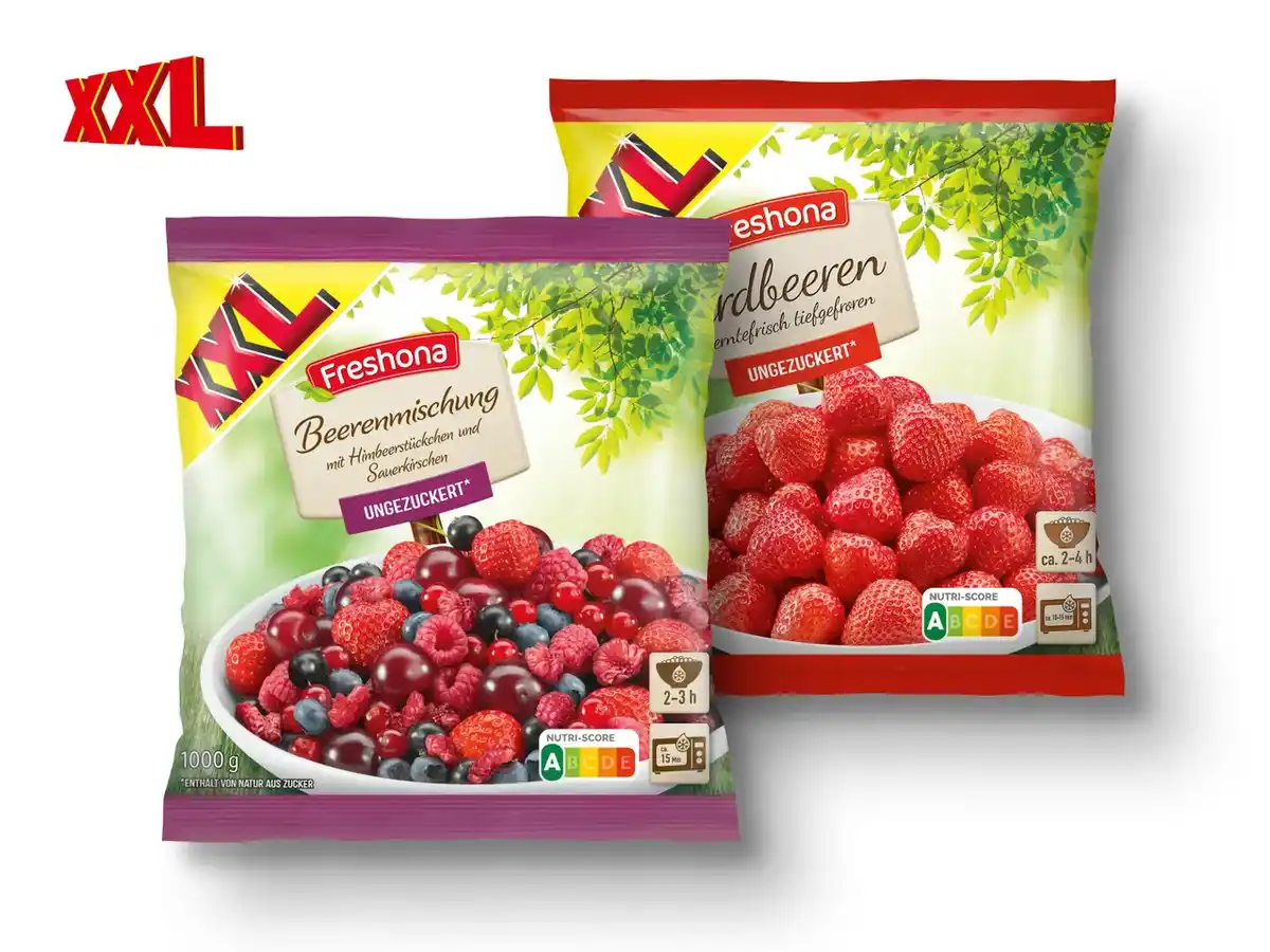 Bild 1 von Freshona Tiefkühlobst XXL,  1 kg