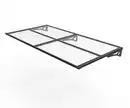 Bild 1 von TrendLine Vordach Bordeaus Aluminium schwarz 200 x 90 cm