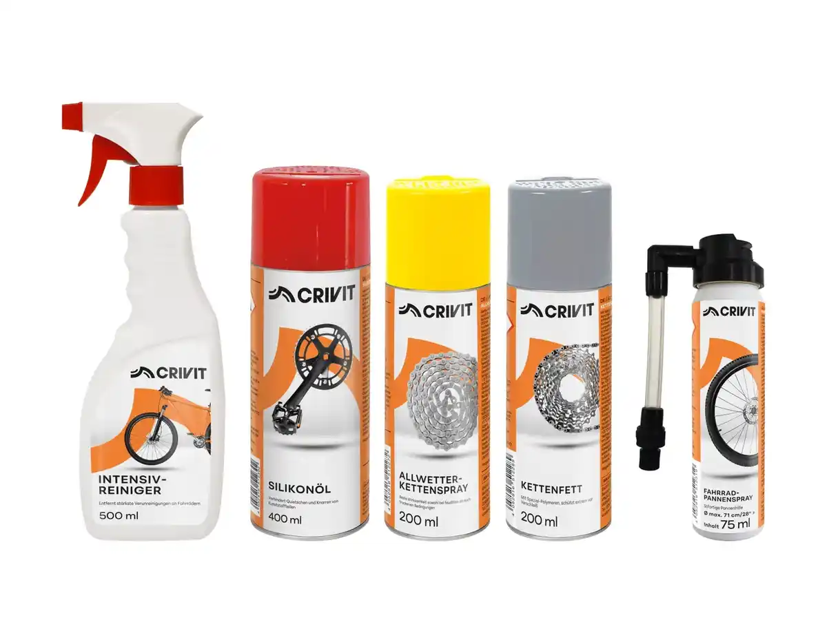 Bild 1 von CRIVIT Fahrradpflegesortiment