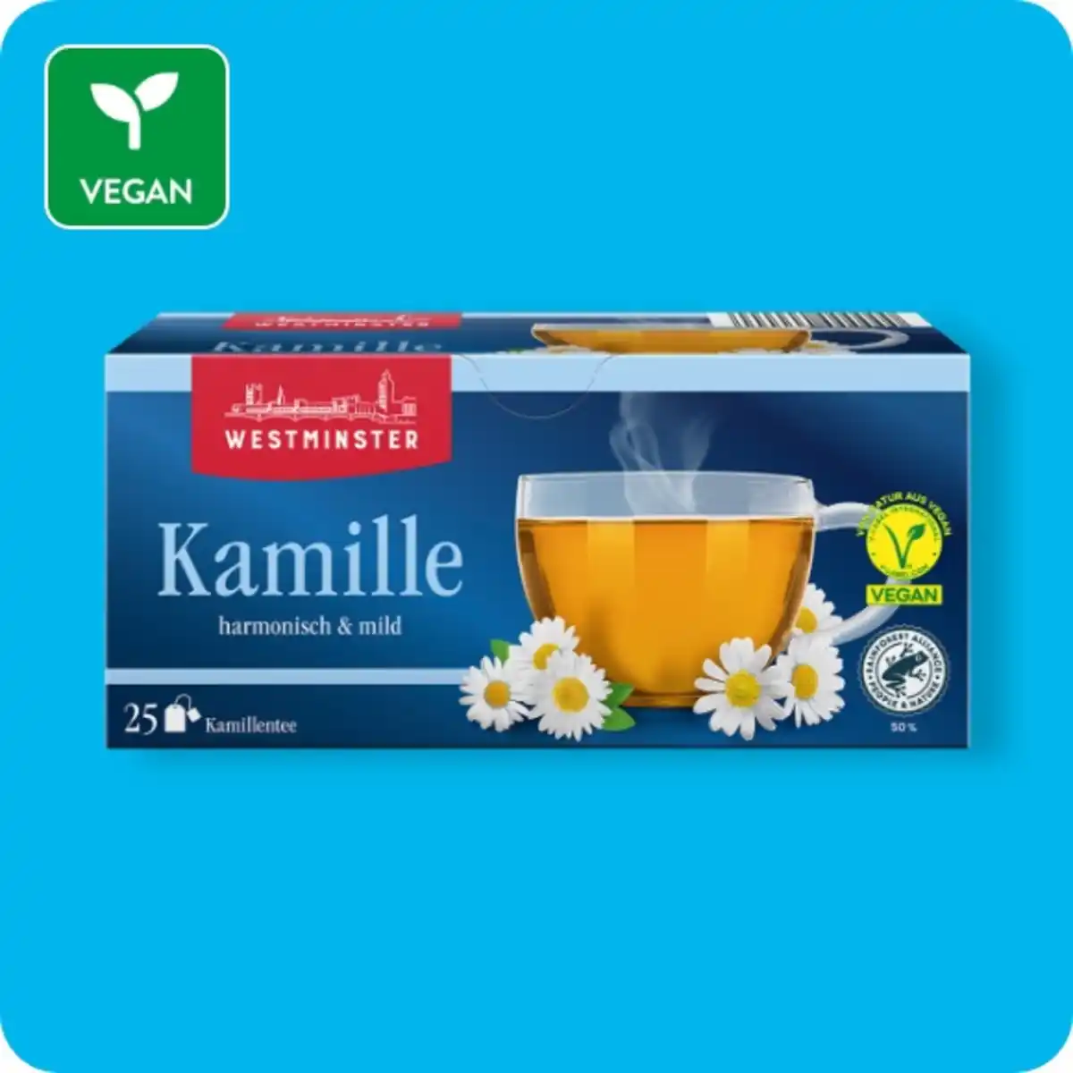 Bild 1 von WESTMINSTER Kamillentee, Rainforest-Alliance-zertifiziert