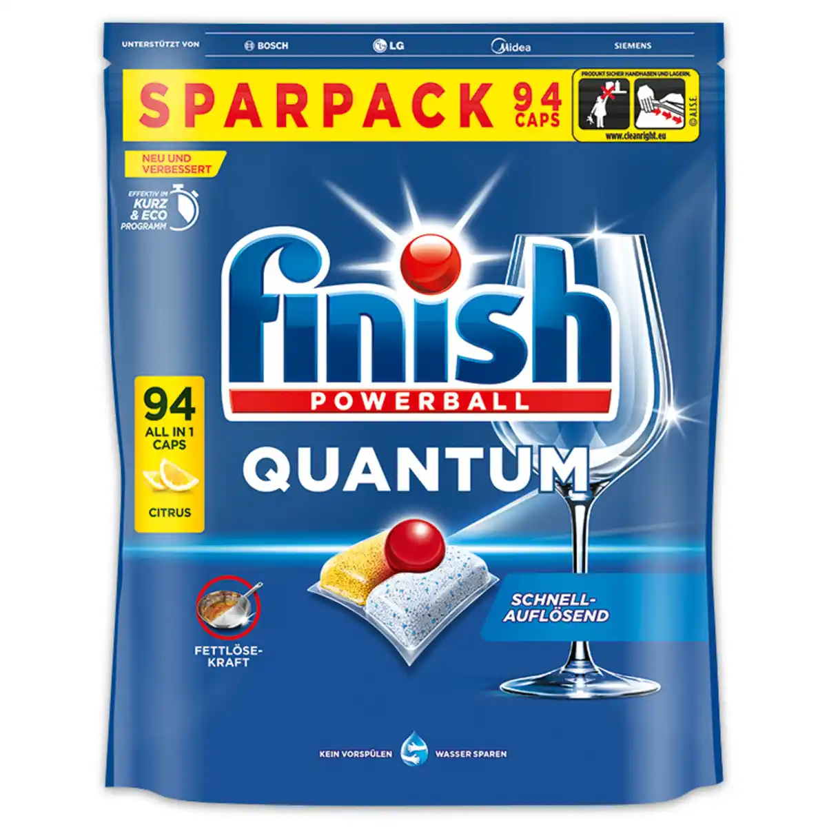 Bild 3 von Finish All in 1 Spülmaschinen Caps / Tabs