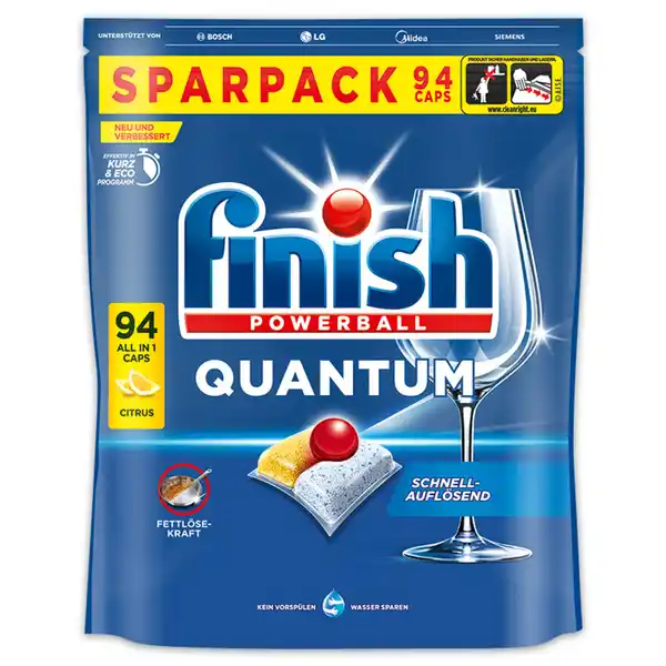 Bild 3 von Finish All in 1 Spülmaschinen Caps / Tabs