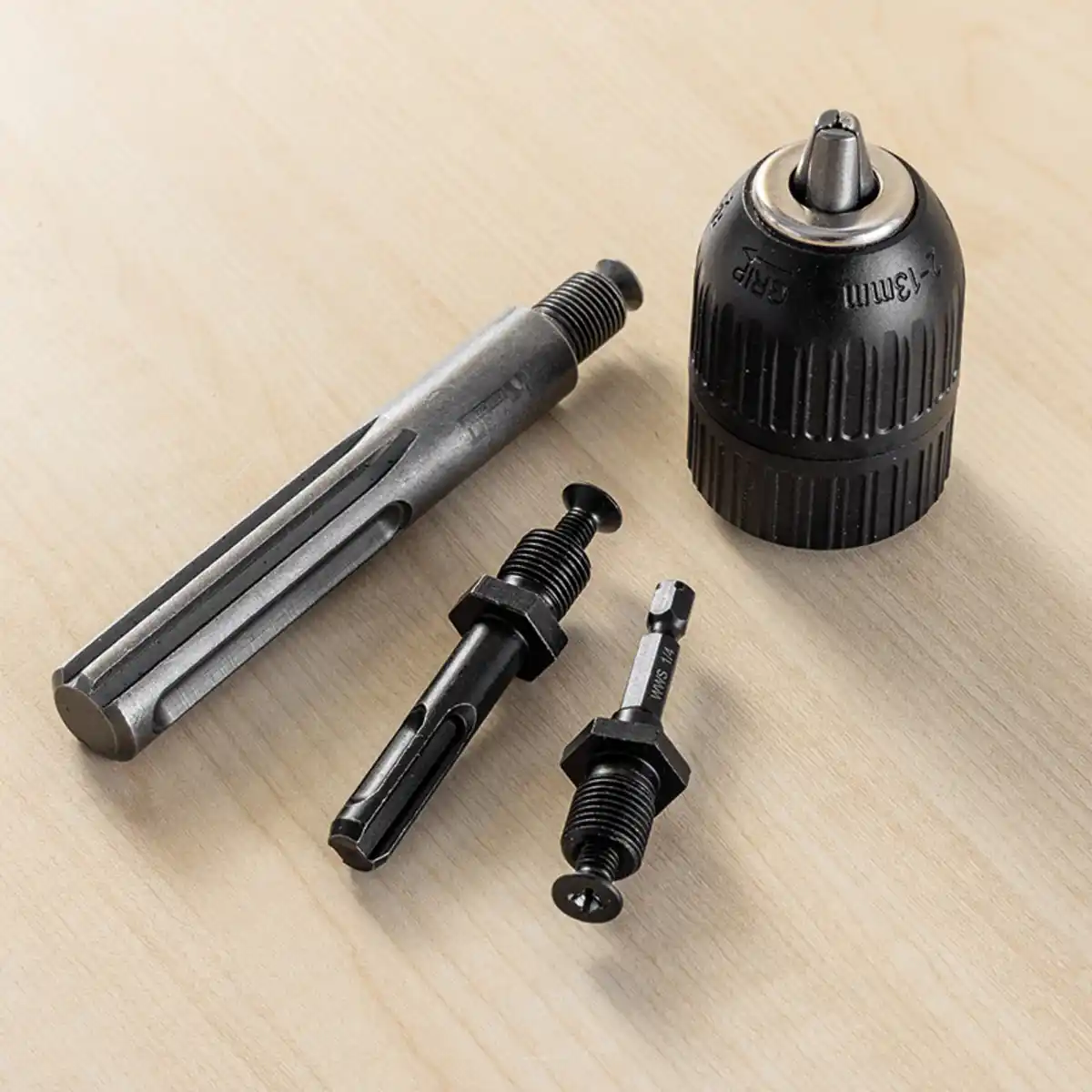 Bild 1 von Kraft Werkzeuge Schnellspannbohrfutter 2in1