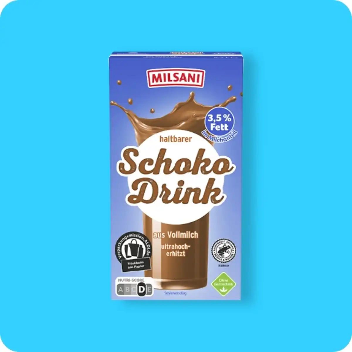 Bild 1 von MILSANI H-Schoko-Drink, Aus Vollmilch