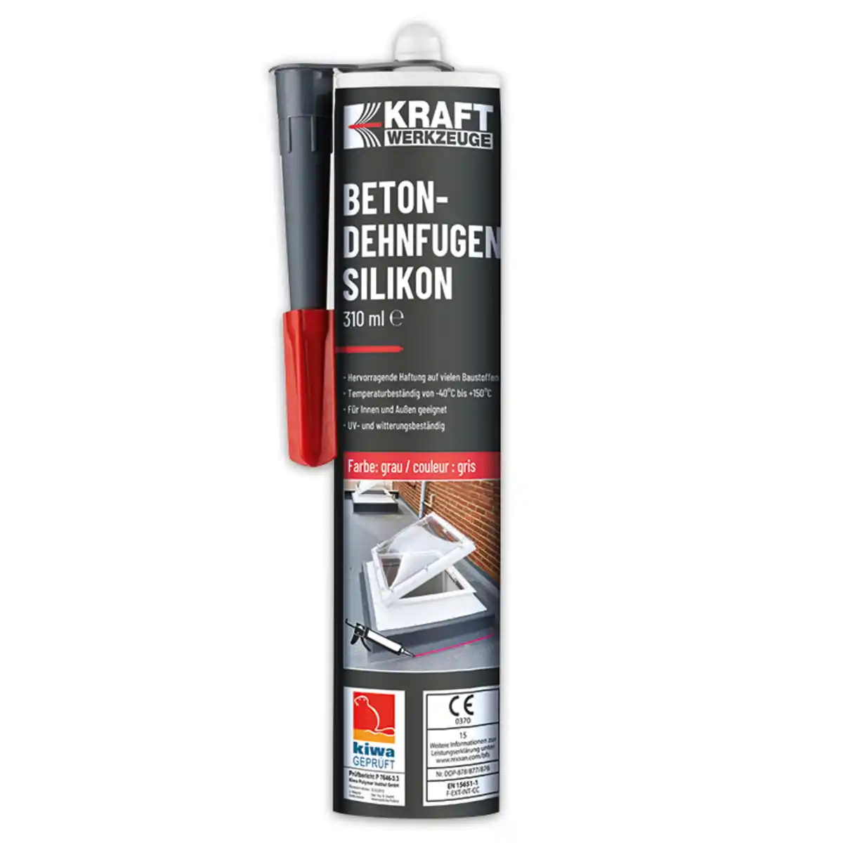 Bild 1 von Kraft Werkzeuge Beton-Dehnfugen-Silikon