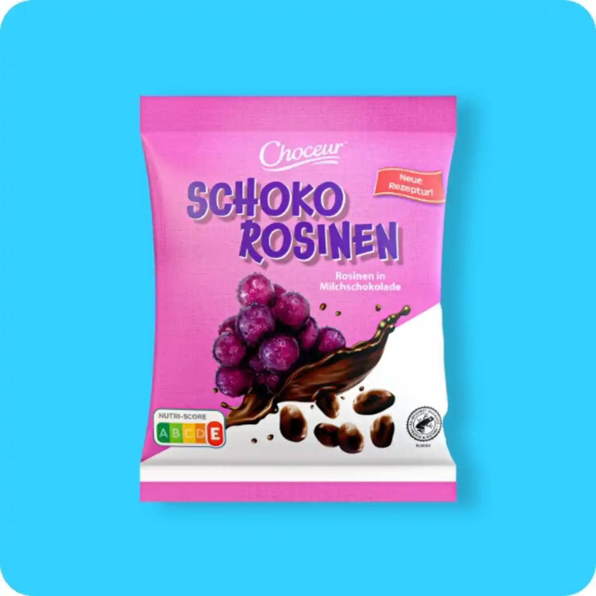Bild 1 von CHOCEUR Schoko-Rosinen, In Milchschokolade
