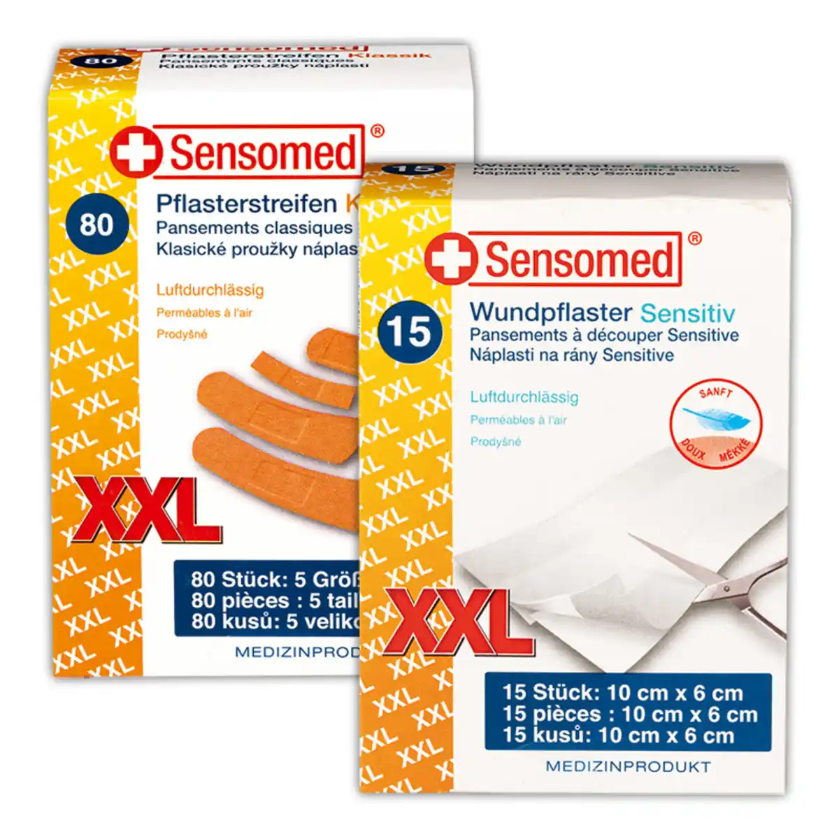 Bild 1 von Sensomed Pflasterstreifen / Wundpflaster XXL