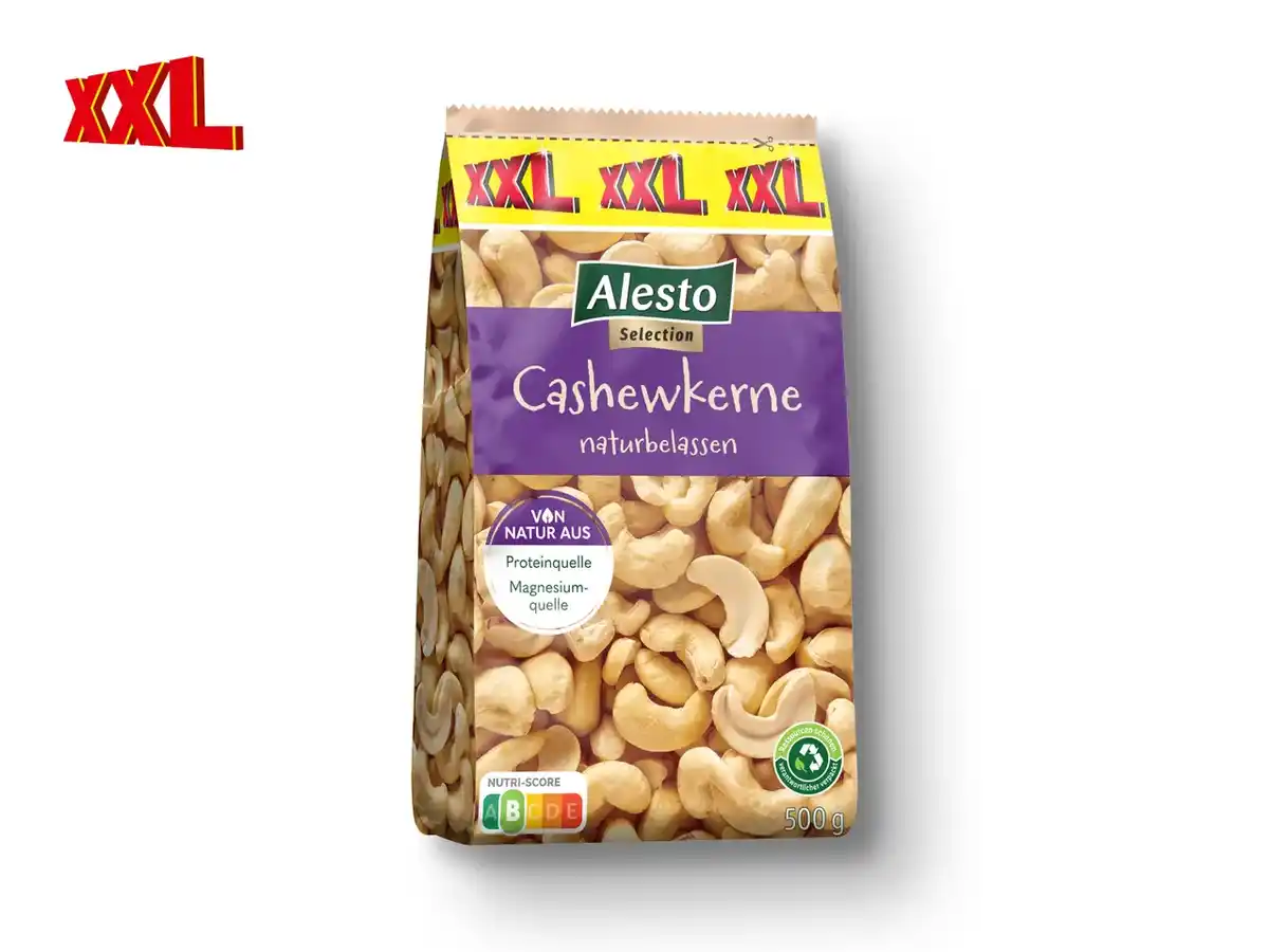 Bild 1 von Alesto Selection Cashewkerne XXL,  500 g