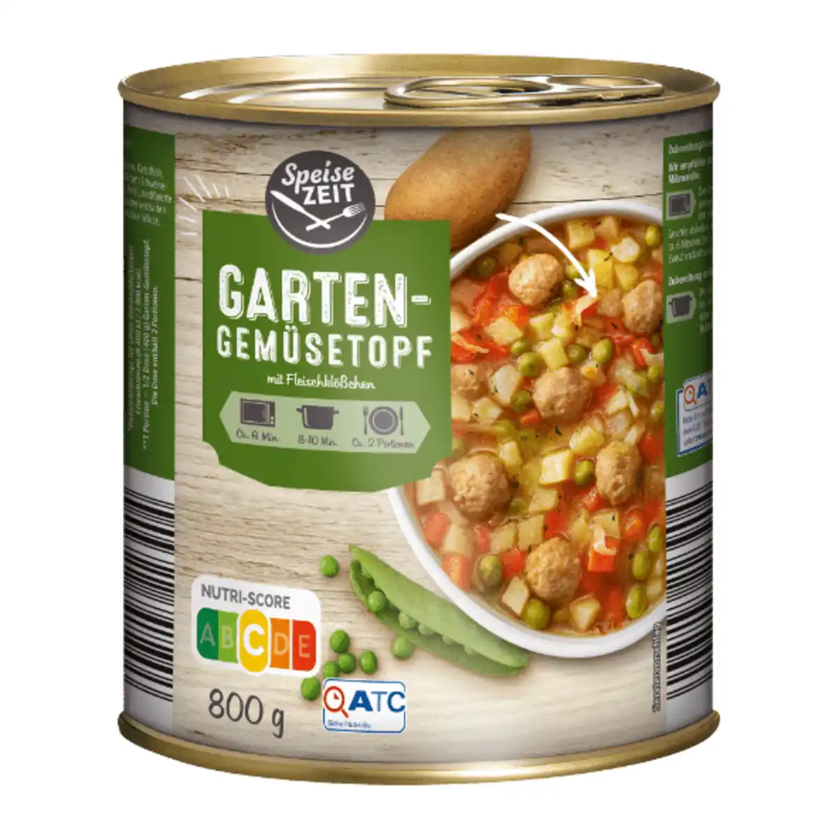 Bild 2 von SPEISEZEIT Deutscher Gemüseeintopf 800g