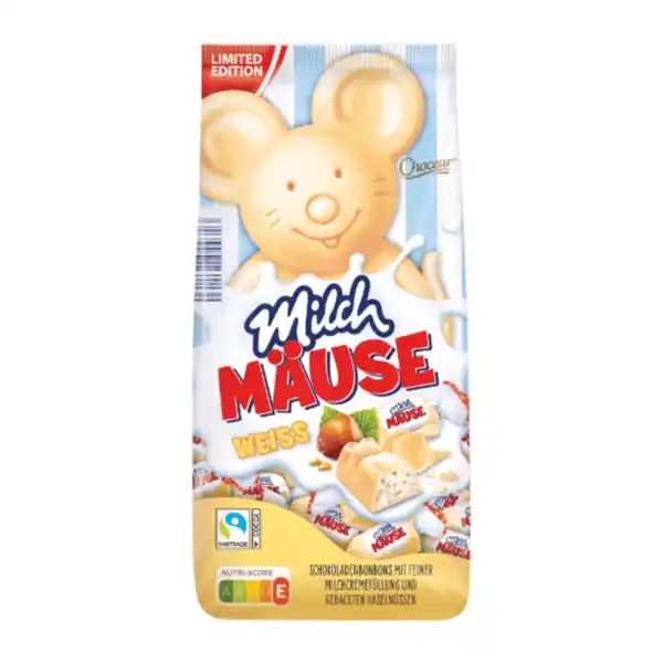 Bild 1 von CHOCEUR Milchmäuse weiß 210g