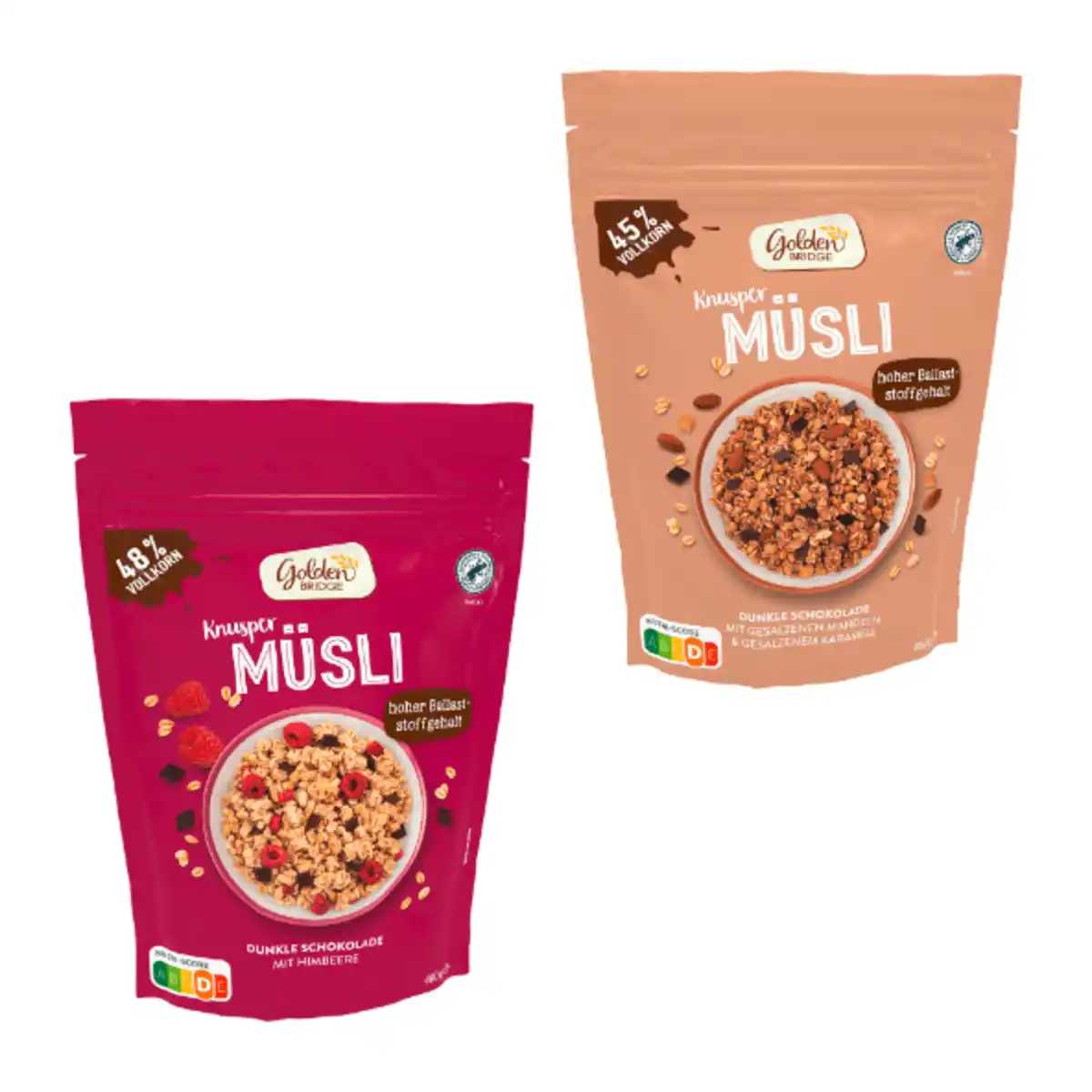 Bild 1 von GOLDEN BRIDGE Knusper-Müsli 400g