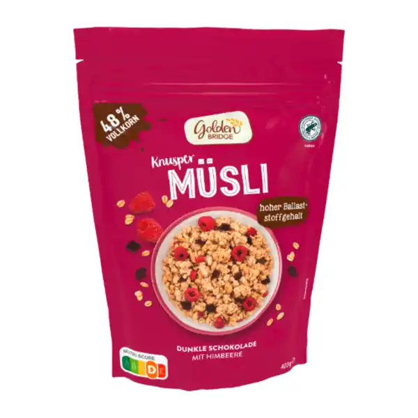 Bild 3 von GOLDEN BRIDGE Knusper-Müsli 400g