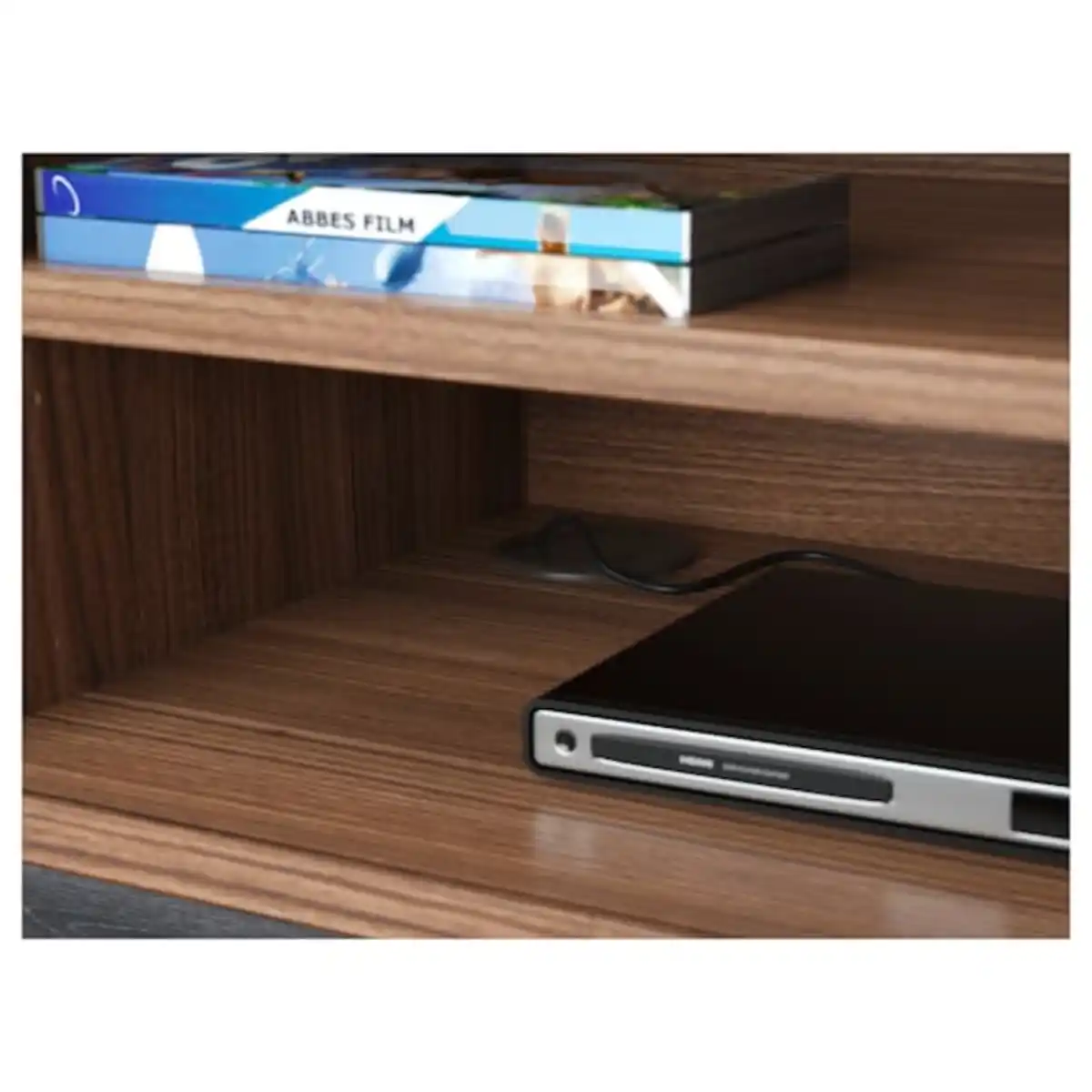 Bild 2 von STOCKHOLM TV-Bank, Nussbaumfurnier 160x40x50 cm