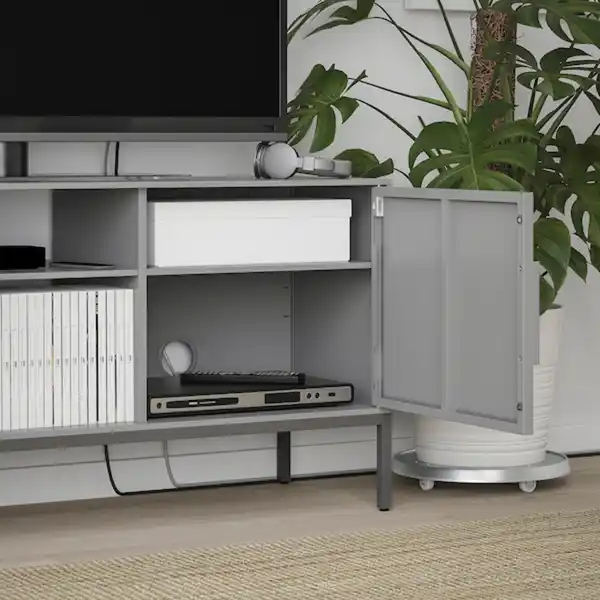 Bild 3 von TULLSTORP TV-Bank, grau 114x35x53 cm