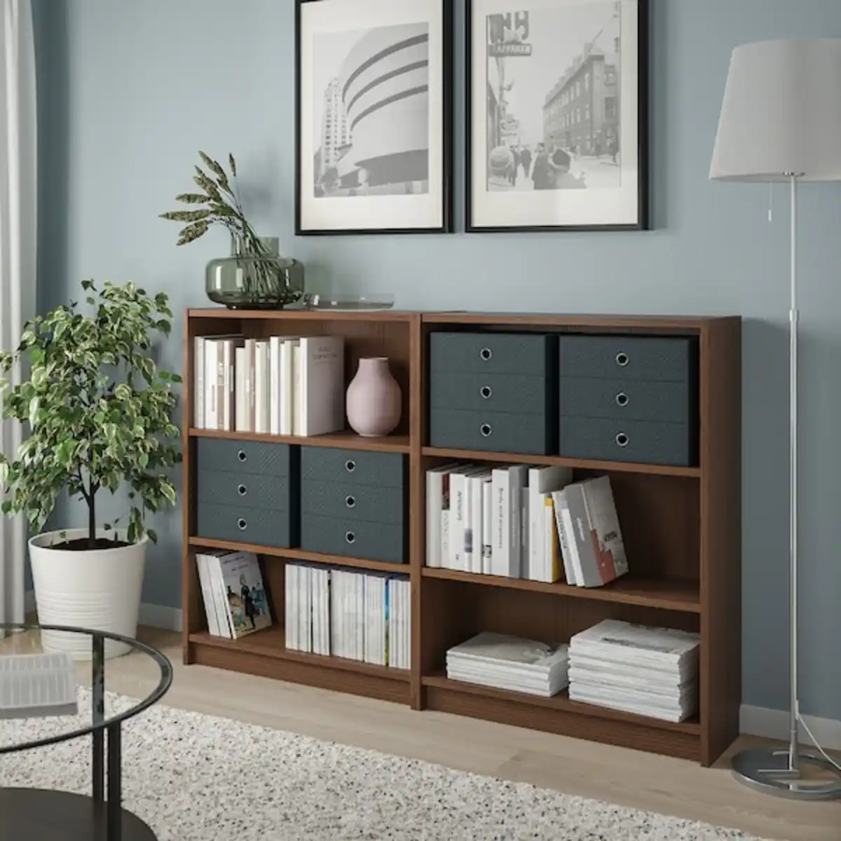 Bild 3 von PALLRA Minikommode mit 3 Schubladen, schwarz 33x26 cm