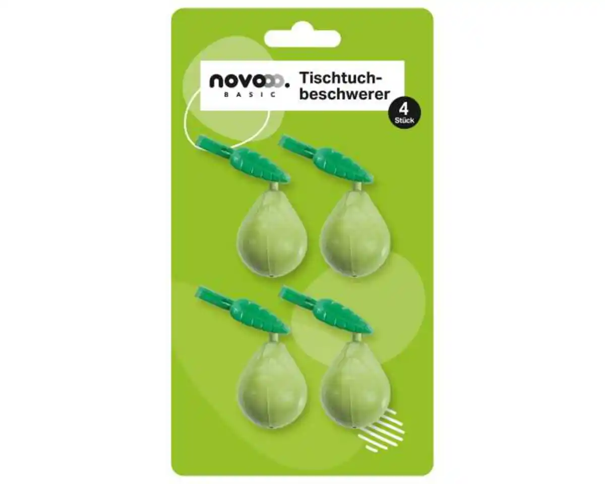 Bild 1 von novooo Tischtuchbommeln 4er Früchte