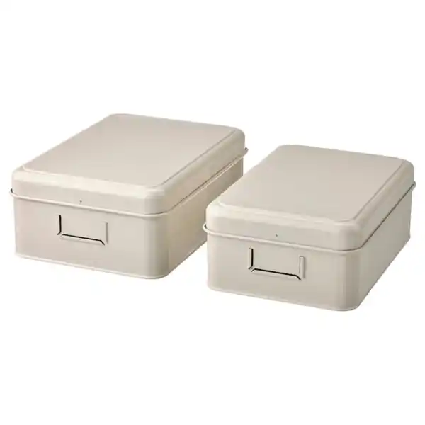 Bild 1 von PLOGFÅRA Box mit Deckel 2er-Set