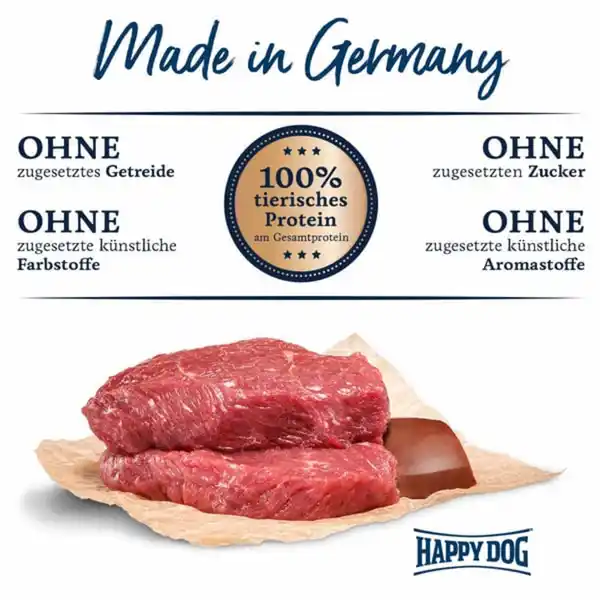 Bild 2 von Happy Dog Sensible Pure Montana (Pferd) 6x400g