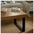 Bild 4 von TARSELE Couchtisch, Eichenfurnier/schwarz 114x72 cm