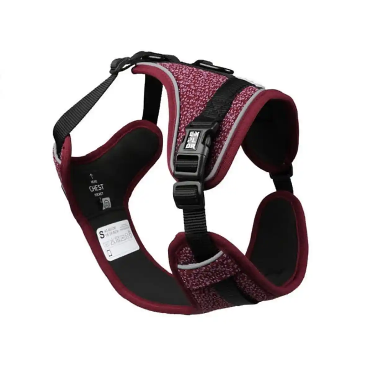 Bild 2 von EXPLOR Ultimate Fit no-pull Geschirr Fashion purple S-35-45/40-52cm