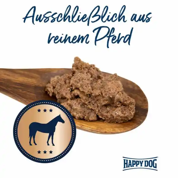 Bild 3 von Happy Dog Sensible Pure Montana (Pferd) 6x400g