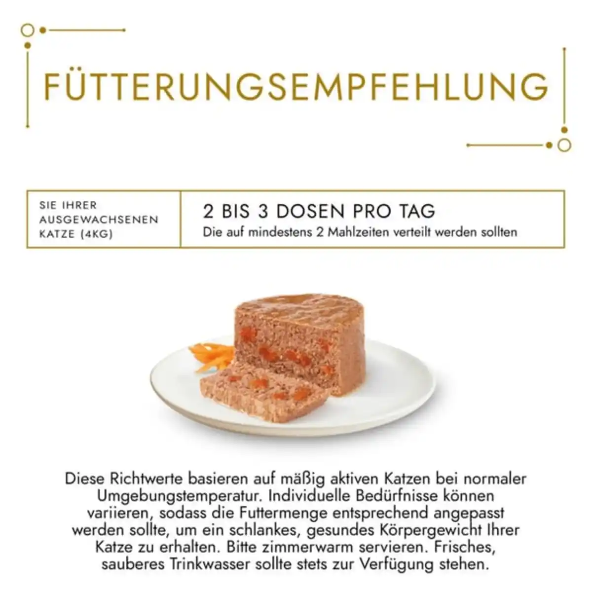 Bild 4 von GOURMET Gold Feine Pastete mit Gemüse, Seelachs und Karotten 12x85g