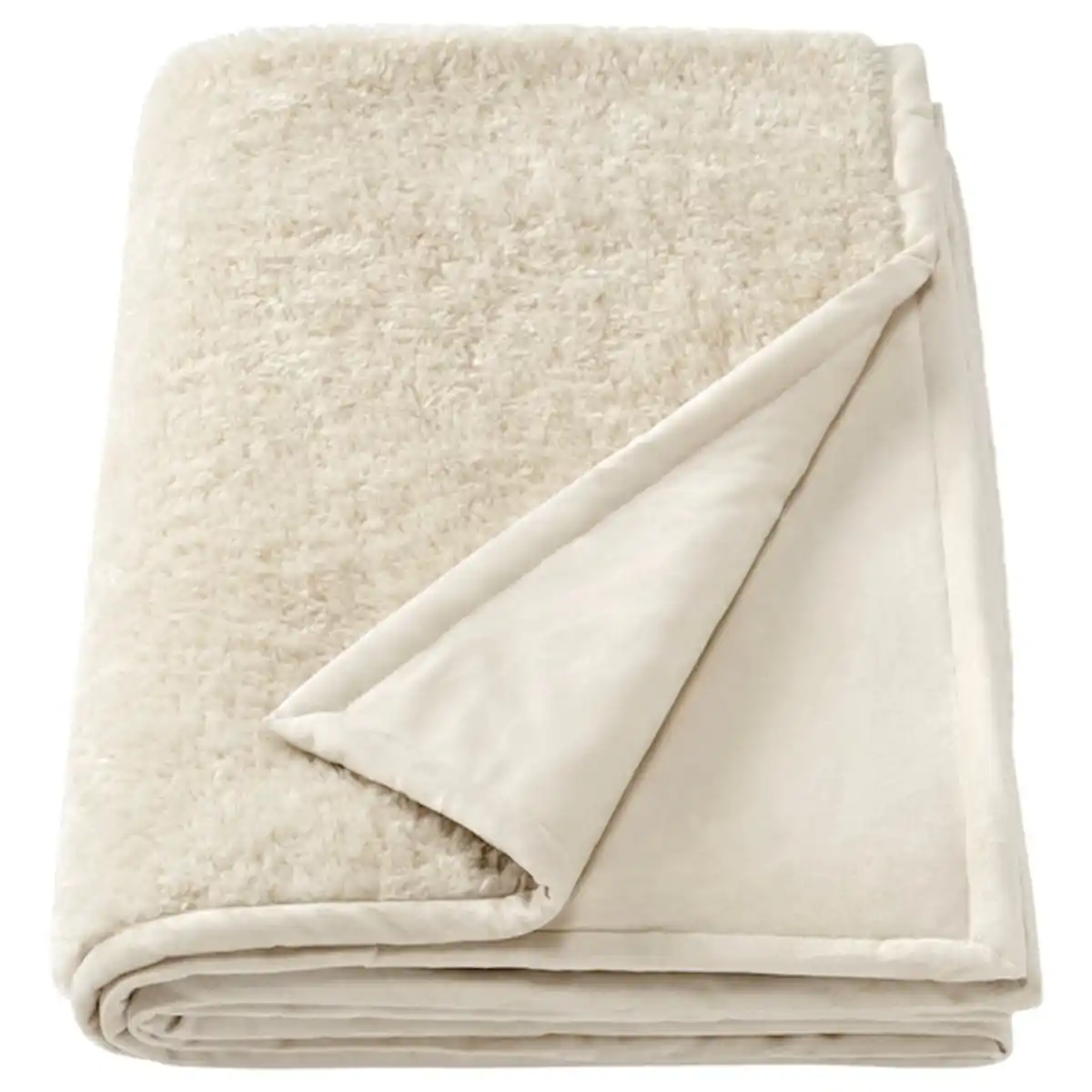 Bild 1 von ÅSJORDFLY Plaid, elfenbeinweiß 130x170 cm