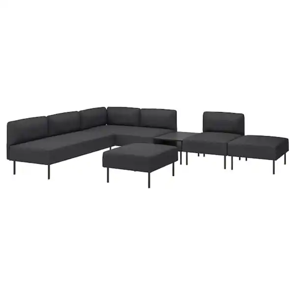 Bild 1 von LILLEHEM 6er-Sitzelement mit Ablage