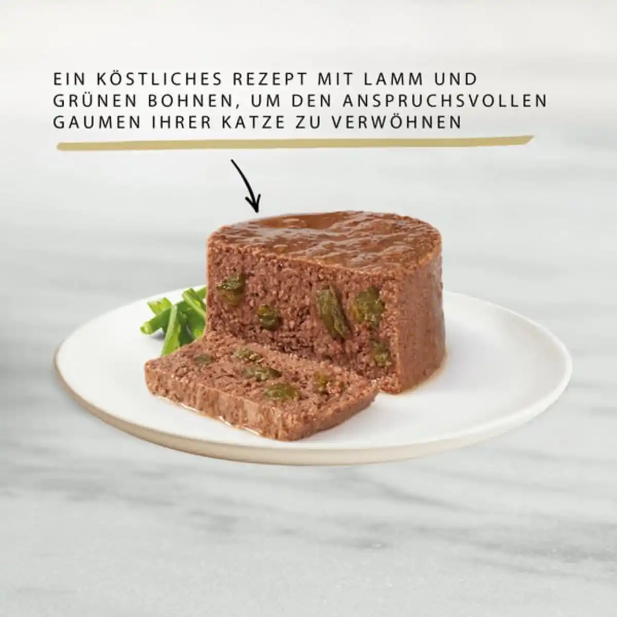 Bild 2 von GOURMET Gold Feine Pastete mit Gemüse, Lamm und grüne Bohnen 12x85g