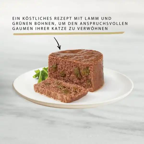 Bild 2 von GOURMET Gold Feine Pastete mit Gemüse, Lamm und grüne Bohnen 12x85g