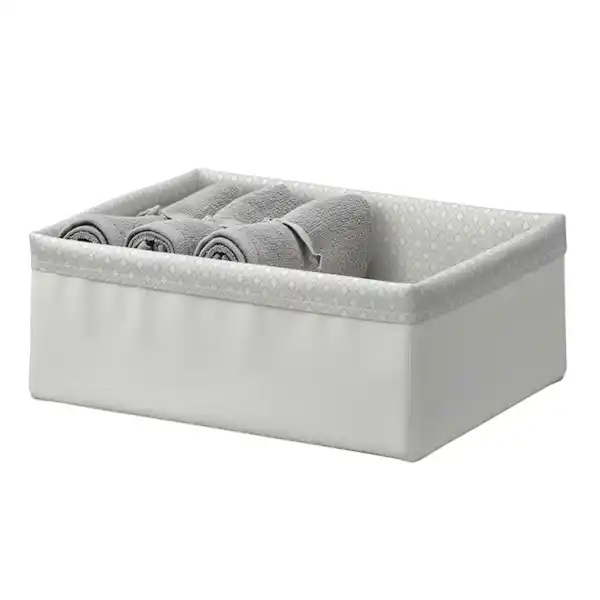Bild 2 von BAXNA Sortierbox, grau/weiß 20x26x10 cm