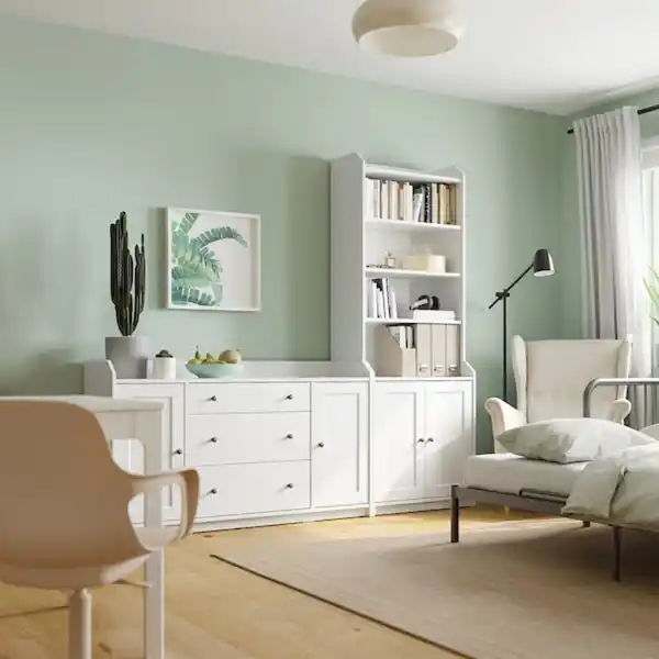 Bild 3 von HAUGA Aufbewahrungskombi, weiß 210x46x199 cm