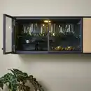 Bild 4 von BOASTAD TV-Möbel, Kombination, schwarz/Eichenfurnier 163x42x185 cm