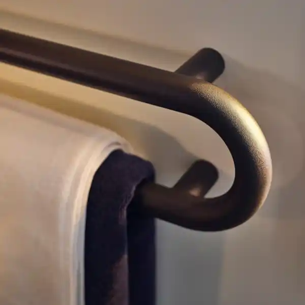 Bild 3 von BÄSINGEN Handtuchstange, anthrazit 65 cm