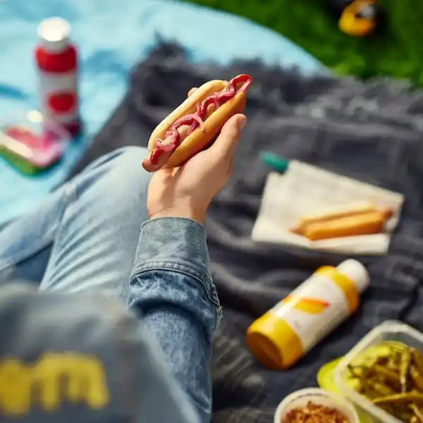 Bild 4 von REFRÄNG Würstchen auf pflanzlicher Basis, gefroren 488 g