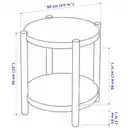 Bild 4 von LISTERBY Beistelltisch, Eichenfurnier 50 cm