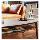Bild 3 von STOCKHOLM Couchtisch, Nussbaumfurnier 180x59 cm