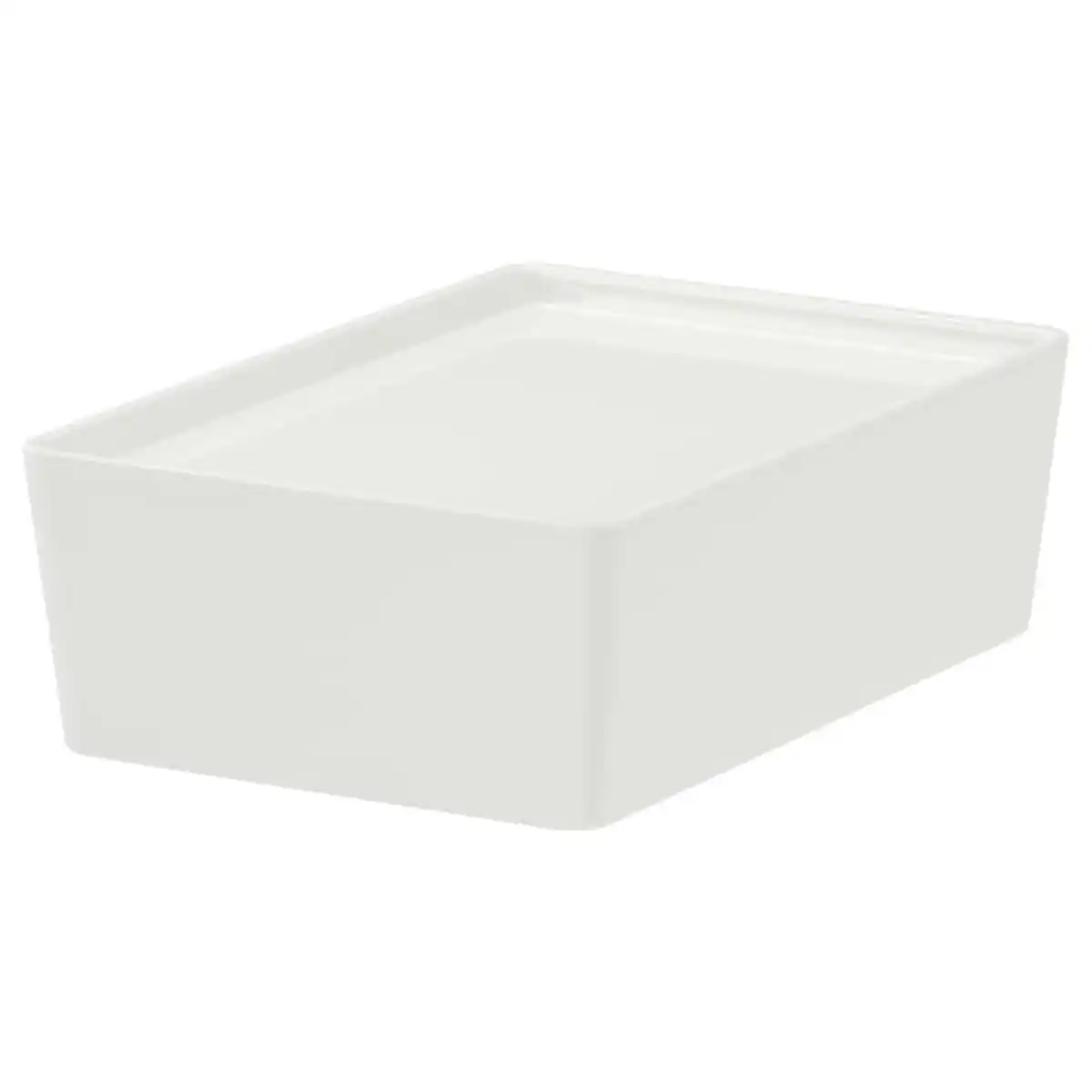 Bild 1 von KUGGIS Box mit Deckel, weiß 18x26x8 cm