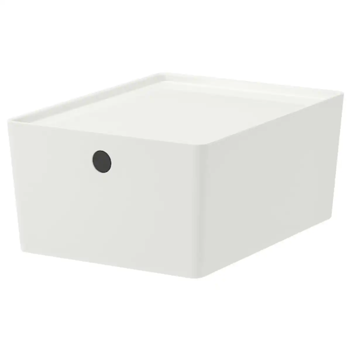 Bild 1 von KUGGIS Box mit Deckel, weiß 26x35x15 cm