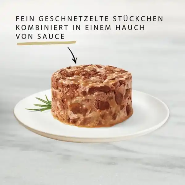 Bild 3 von GOURMET Gold Raffiniertes Ragout Duetto mit Rind und Huhn 12x85g