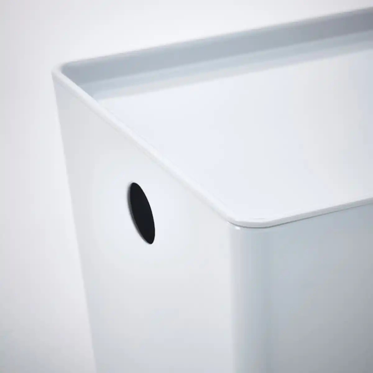 Bild 3 von KUGGIS Box mit Deckel, weiß 18x26x15 cm