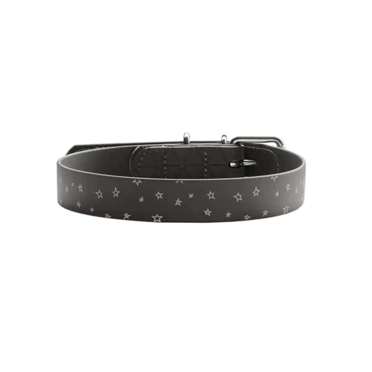 Bild 1 von Hunter Halsband Convenience Reflect grau Sterne L-XL