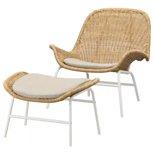 Bild 1 von FRYKSÅS Sessel und Hocker