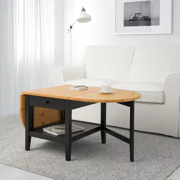 Bild 2 von ARKELSTORP Couchtisch, schwarz 65x140x52 cm